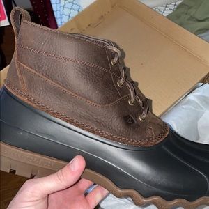 Sperrys Brewster low boot choc